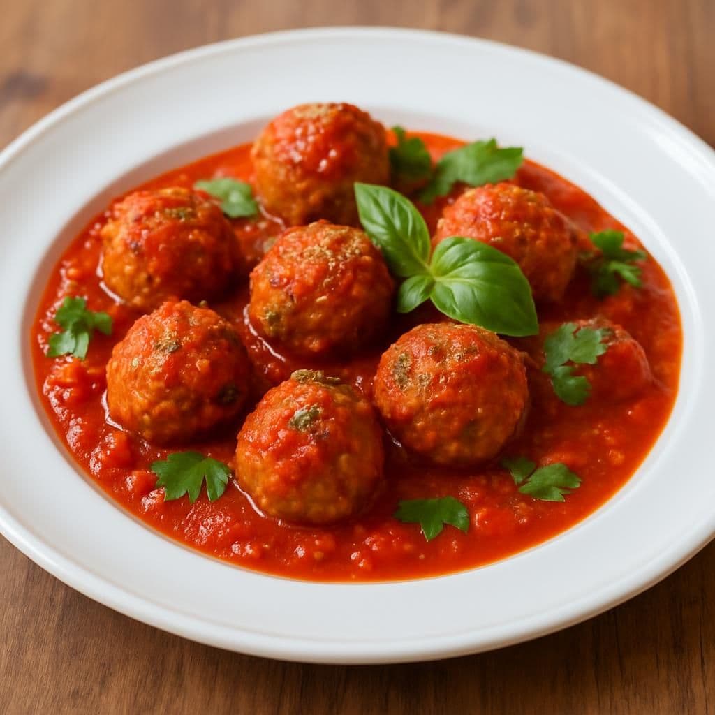 Polpette di Tofu al Sugo