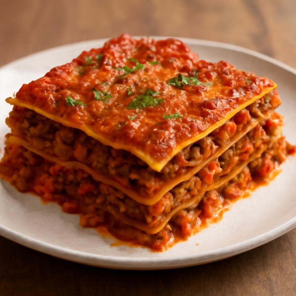 Lasagne al ragù veg