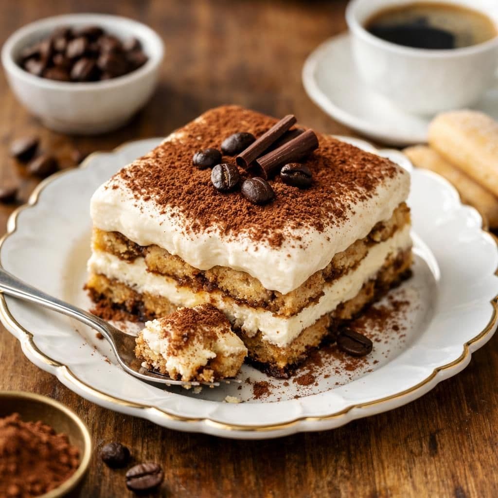 Tiramisù vegano — ricetta italiana fatta in casa