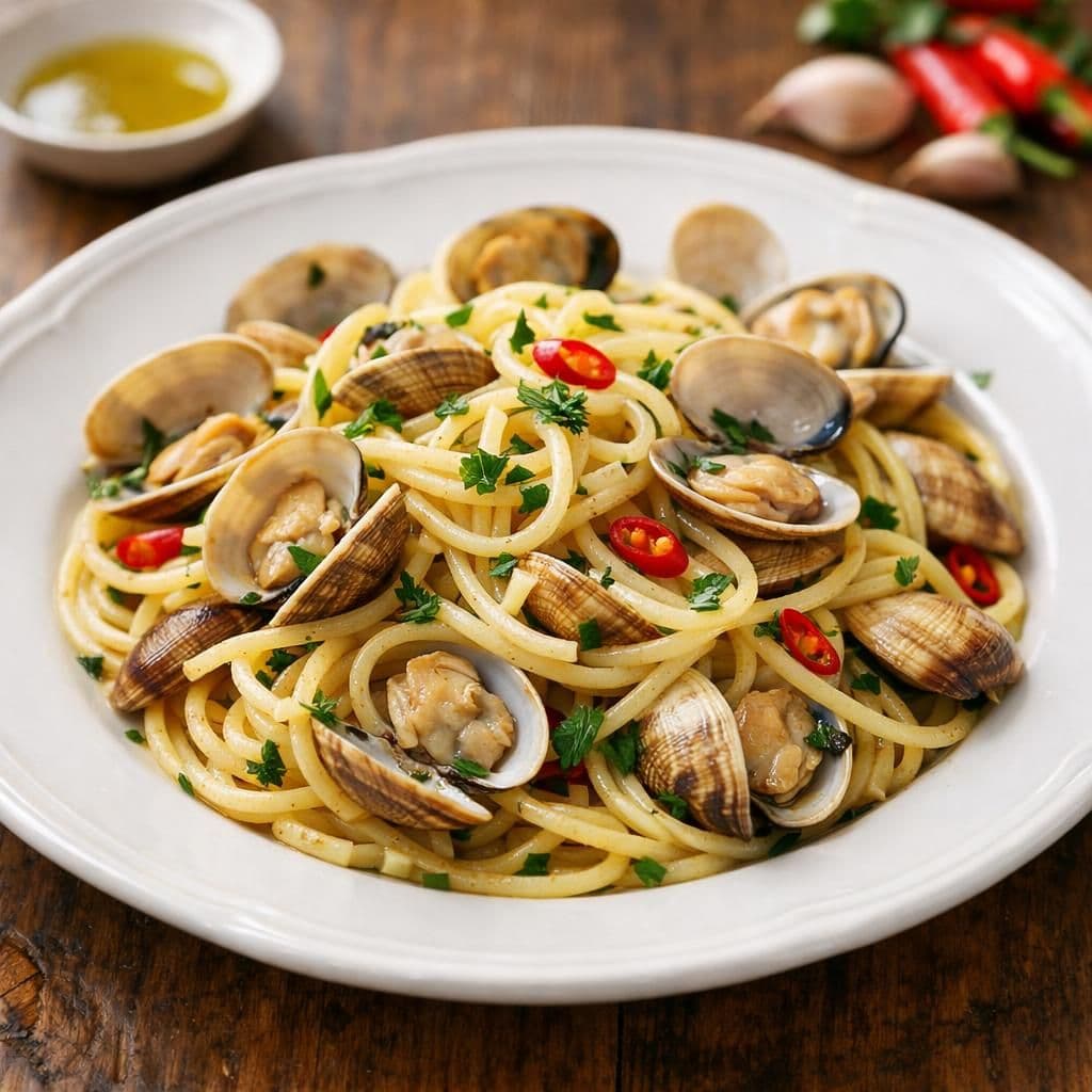 Spaghetti con le vongole