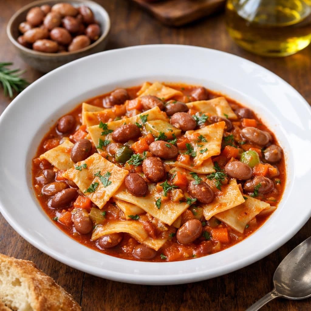Maltagliati ai fagioli