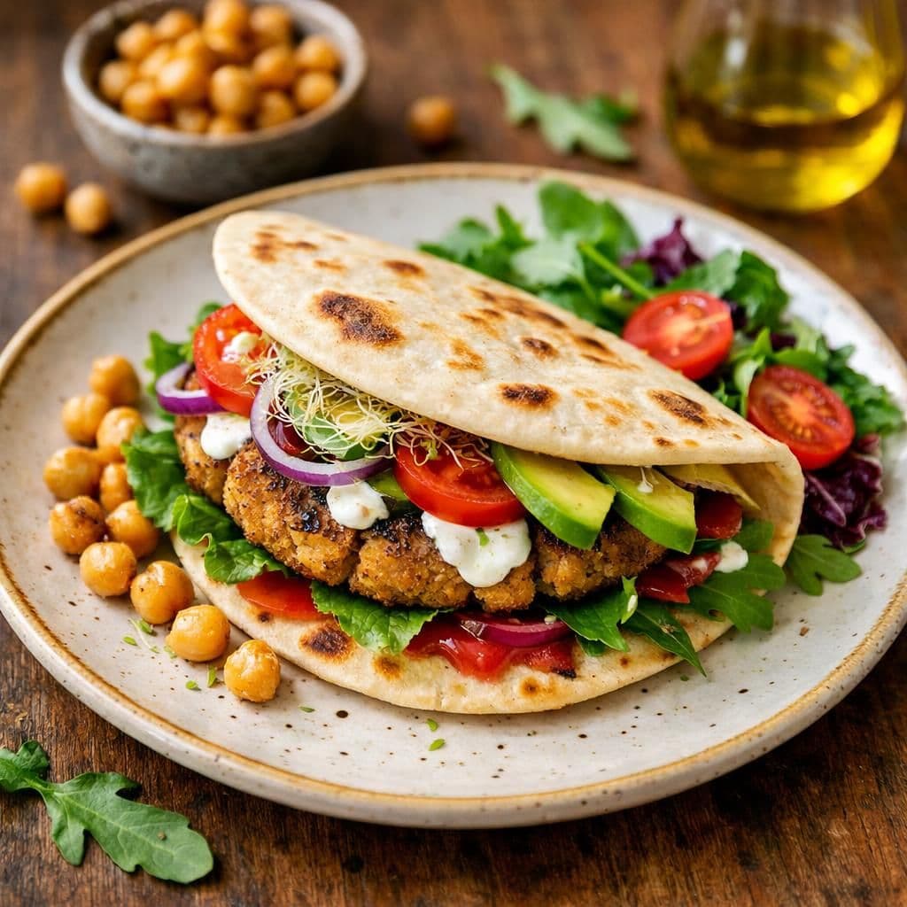 Piada burger vegetale