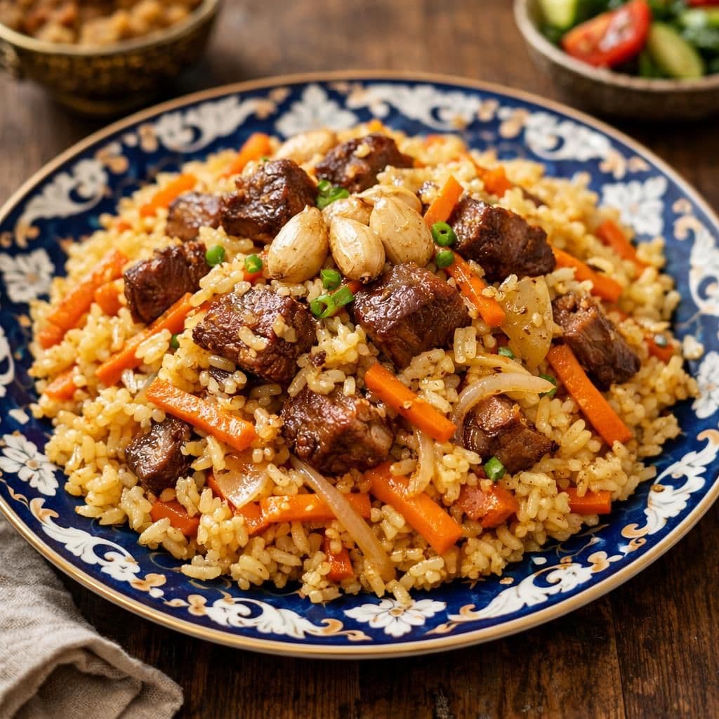 Polo uiguro — ricetta uigura fatta in casa