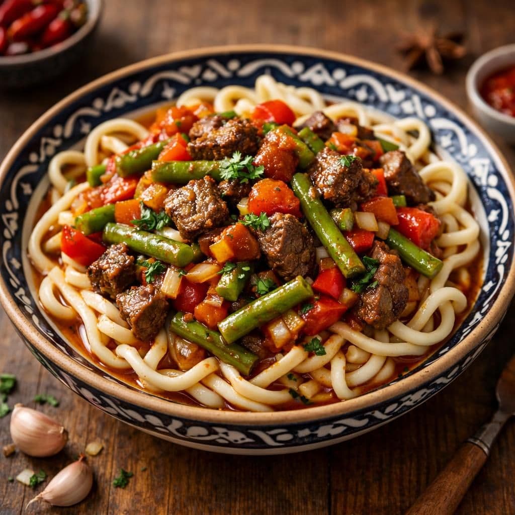 Lagman — ricetta uigura fatta in casa