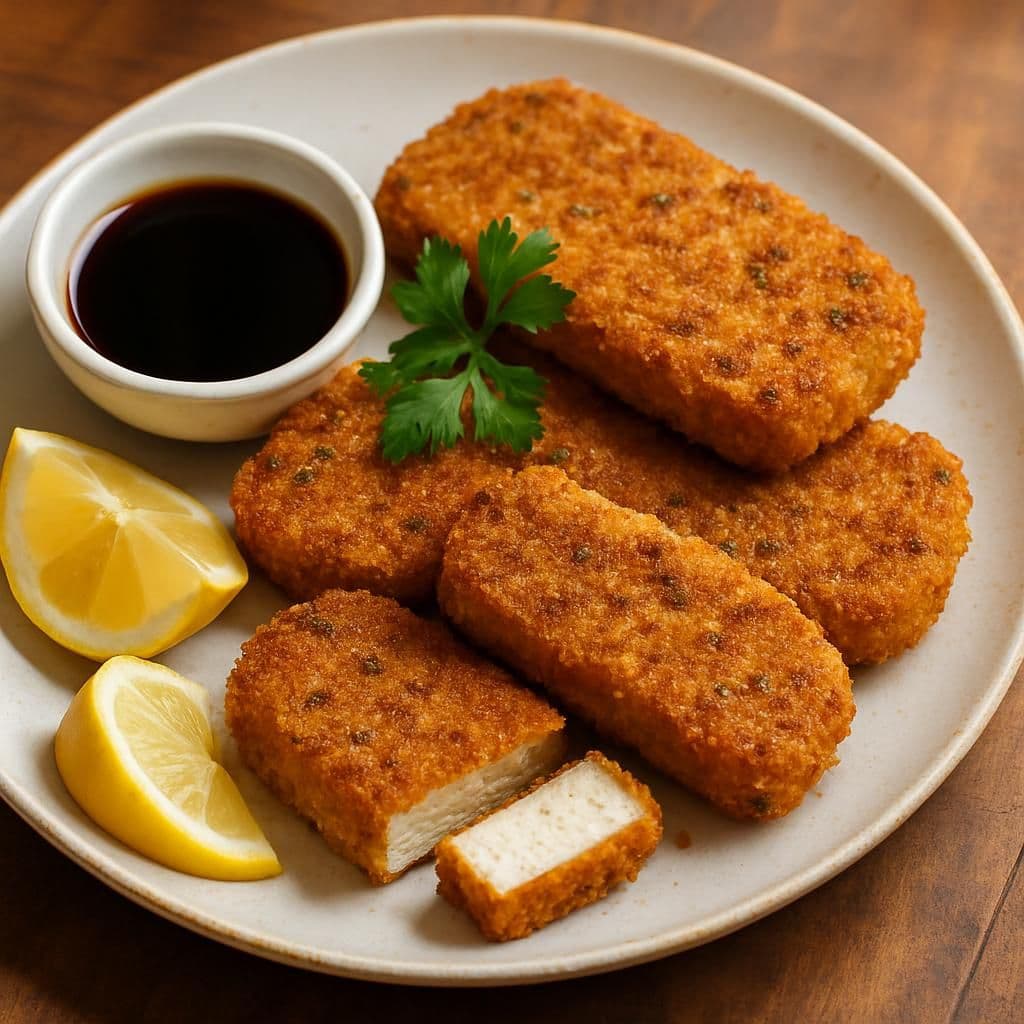 Cotolette di tofu — ricetta vegetariana fatta in casa