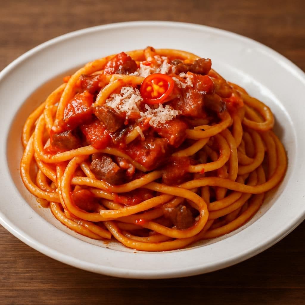 Spaghetti all'amatriciana