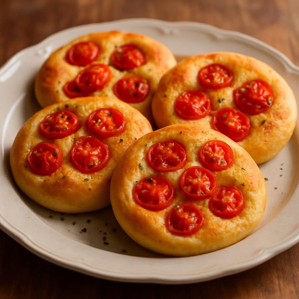 Focaccine ai pomodori