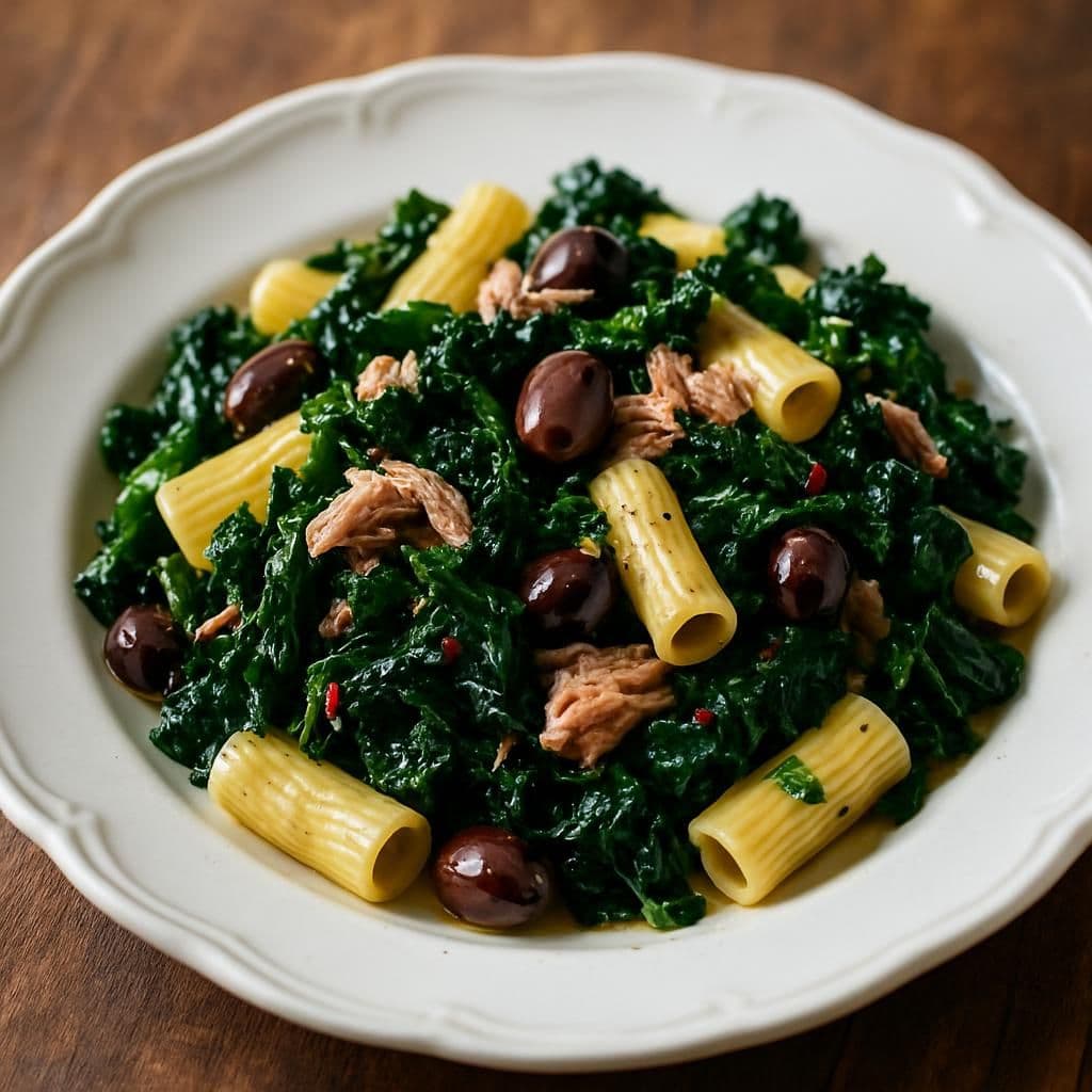 Pasta con cavolo nero