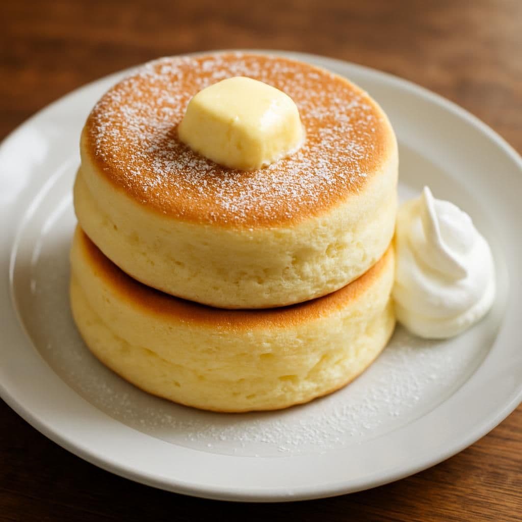 Soufflé pancake giapponesi