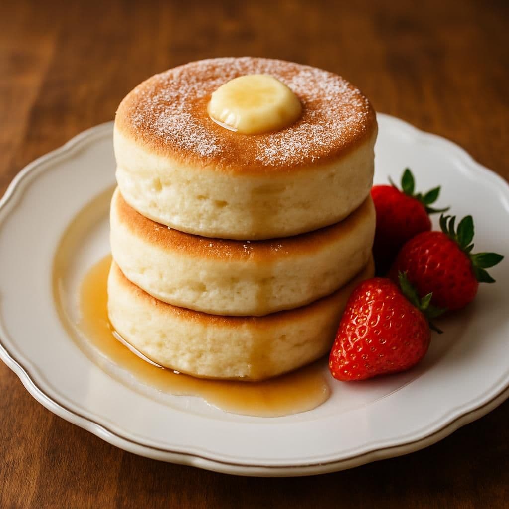 Soufflé pancake giapponesi