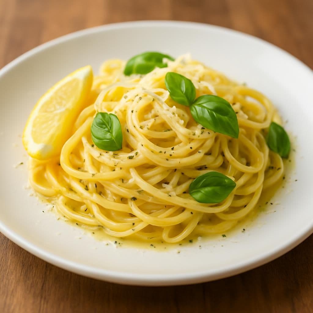 Linguine al limone — ricetta italiana fatta in casa