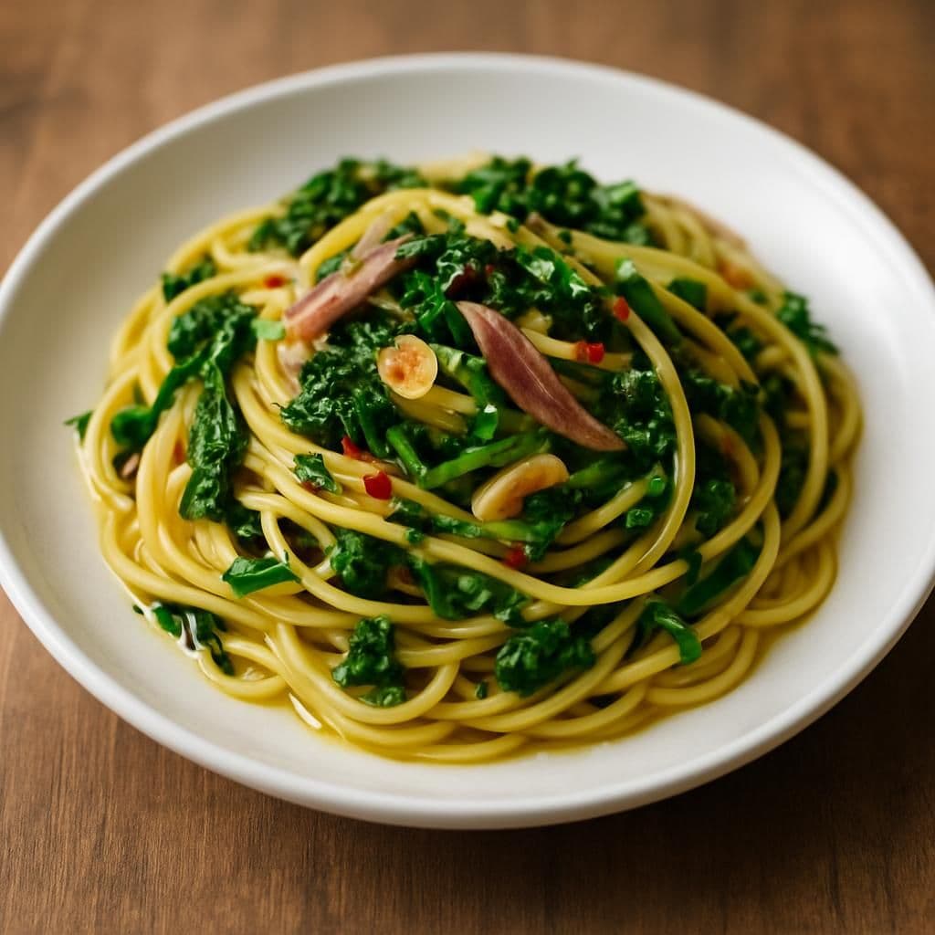Pasta con cime di rapa
