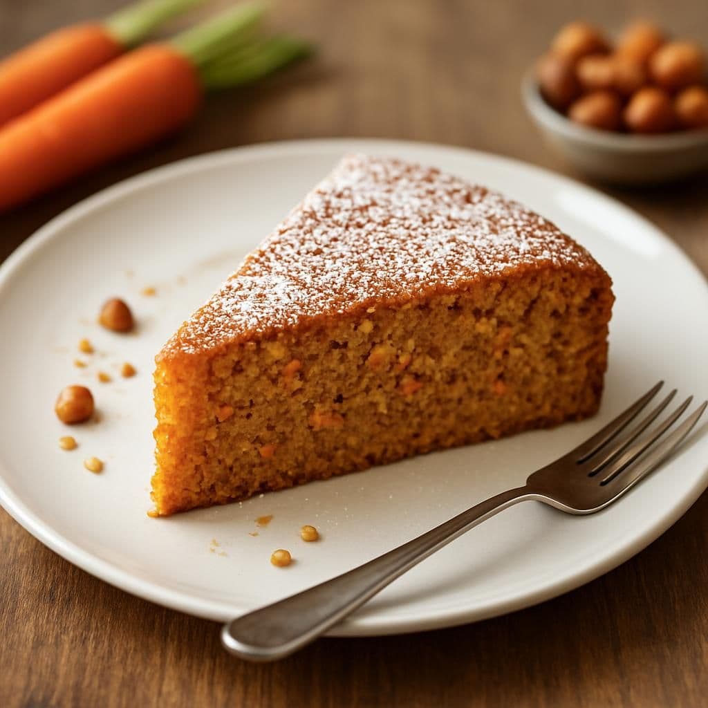 Torta di carote e nocciole