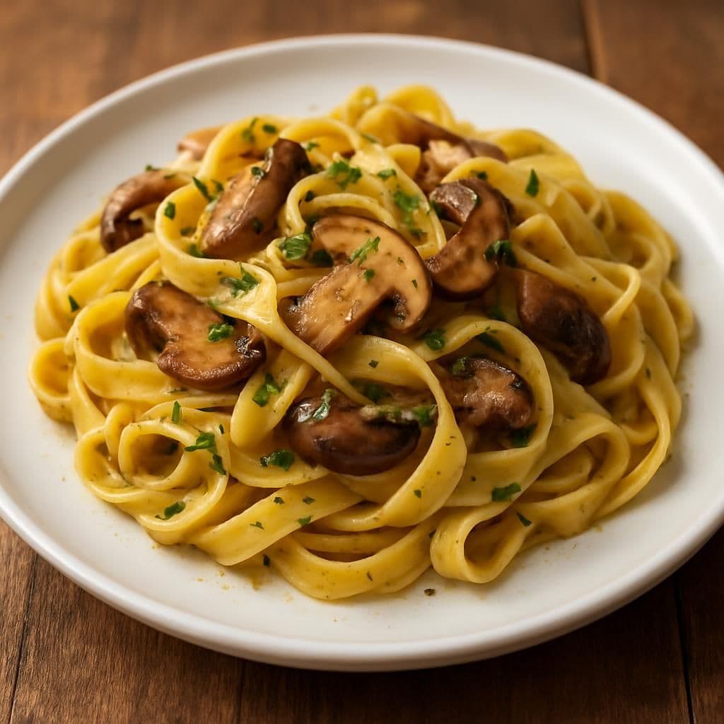 Tagliatelle ai funghi porcini